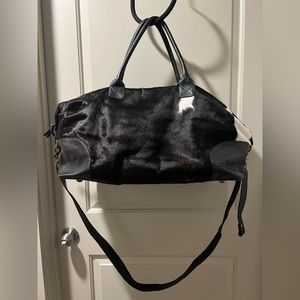 Used Cowhide Duffle Bag